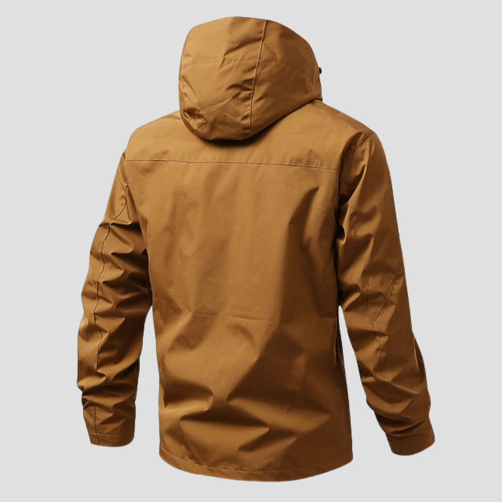 Alessio | Giacca Invernale Impermeabile Strutturata con Cappuccio